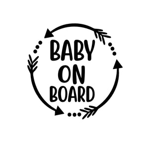 Baby/Kids/Pets on board Vinyl Car Decal