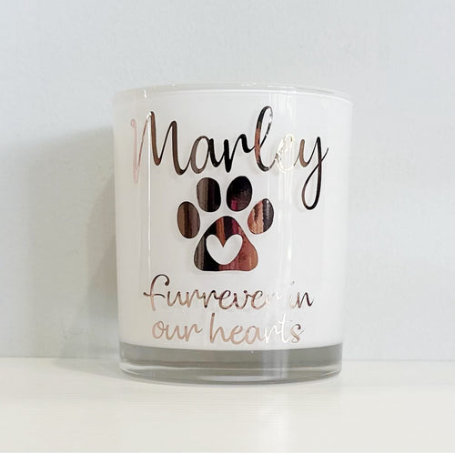 Pet Memorial Candle