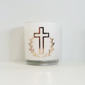 Easter Cross Candle