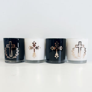 Easter Cross Candle