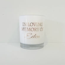Load image into Gallery viewer, Large Memorial Candle