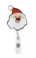Load image into Gallery viewer, Christmas retractable name/ badge ID holder