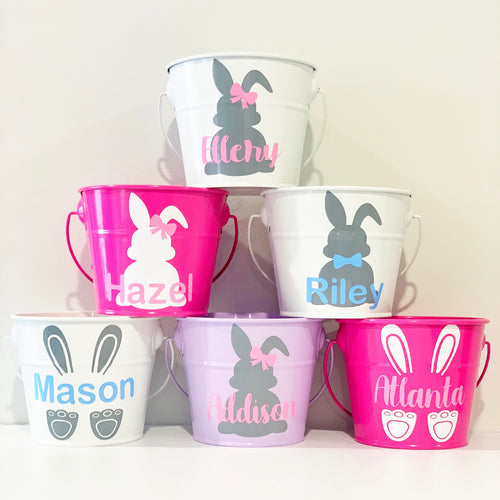 Easter egg hunt bucket