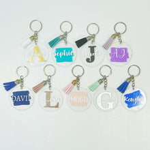 Load image into Gallery viewer, Customised Tassel Key Chain