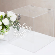 Load image into Gallery viewer, Customised Clear Acrylic Wishing Well