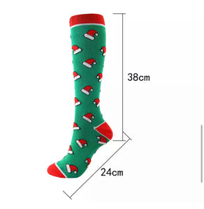SALE Christmas style compression socks