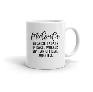 Nurse and midwife mugs