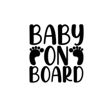 Load image into Gallery viewer, Baby/Kids/Pets on board Vinyl Car Decal
