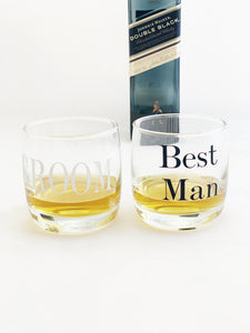 Customised Whisky Glass